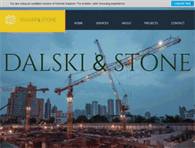 Tablet Screenshot of dalskistone.com